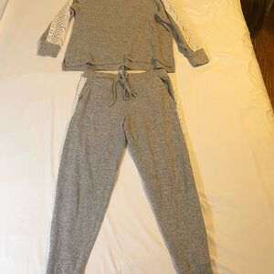 Flora Nikrooz Gray Loungewear Set